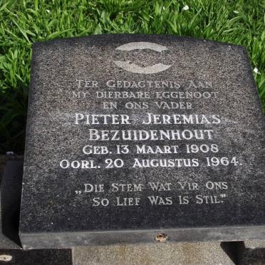BEZUIDENHOUT Pieter Jeremias 1908-1964