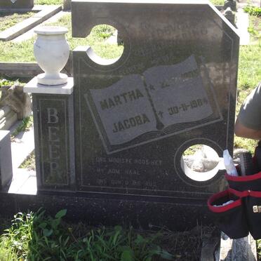BEER Martha Jacoba 1905-1984