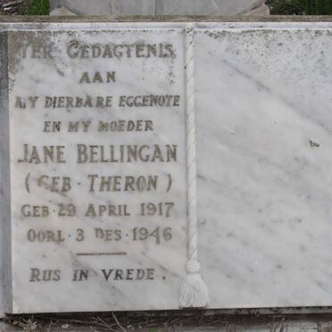 BELLINGAN Jane nee THERON 1917-1946