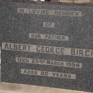 BIRCH Albert George -1954