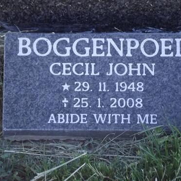 BOGGENPOEL Cecil John 1948-2008