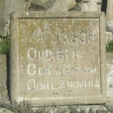 BOSCH B.J. 1861-1912