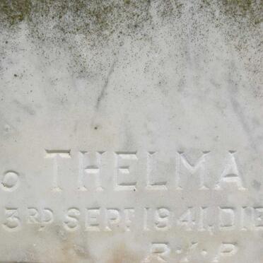 BOSMAN Philip 1887-1947 :: BOSMAN Thelma 1941-1946 