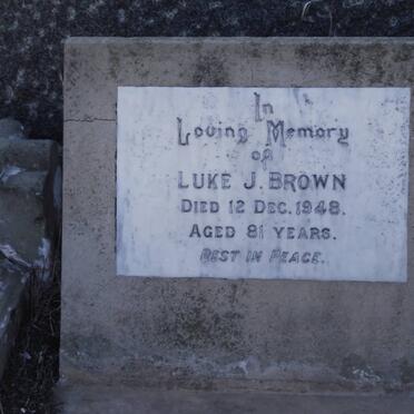BROWN Luke J. -1948