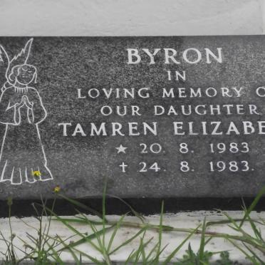 BYRON Tamren Elizabeth 1983-1983