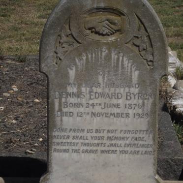 BYRON Dennis Edward 1876-1929