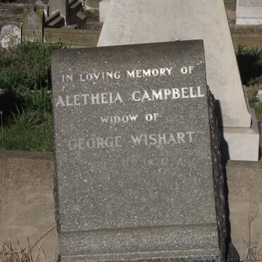 CAMPBELL Aletheia formerly WISHART 1870-1959