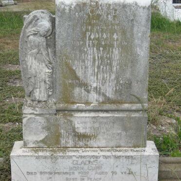 CAINE Pamala -1931 :: CAINE Jimmy -1945 :: CAINE Gladys nee GUFF -1952