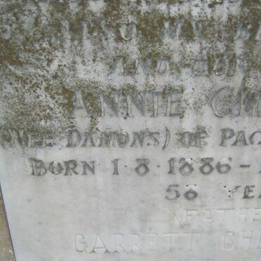 CHRISTIAN Gerrett 1883-1954 &amp; Annie DAMONS 1886-1944 :: CHRISTIAN Catherine -1934
