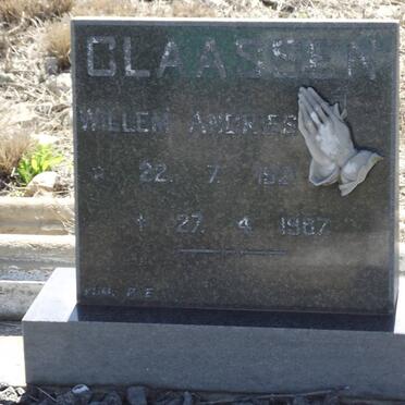 CLAASSEN Willem Andries 1921-1987