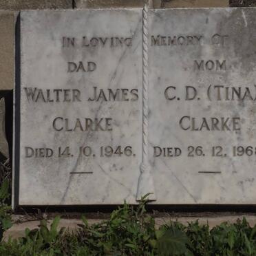 CLARKE Walter James -1946 &amp; C.D. -1968