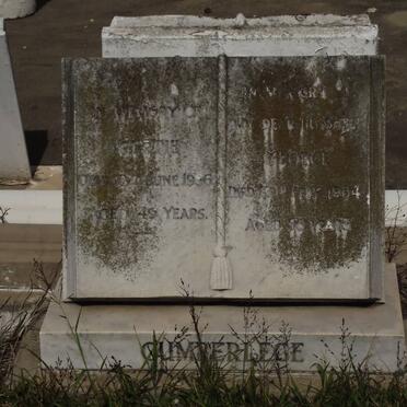 CUMBERLEGE Gertie -1956 &amp; George -1964