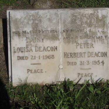 DEACON Daisy Louisa -1968 &amp; Peter Herbert -1954