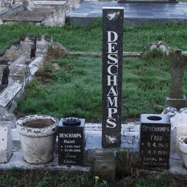 DESCHAMPS Fred 1920-1995 &amp; Hazel 1927-2000