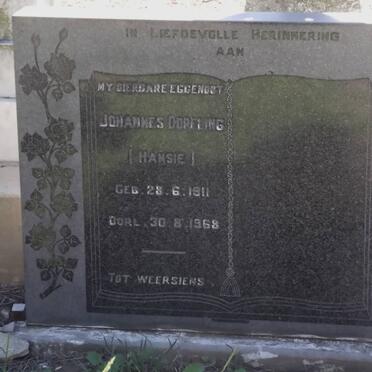 DORFLING Johannes 1911-1968