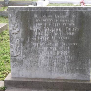 DRURY William -1955 &amp; Lilian -1959