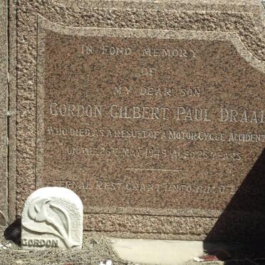 DRAAI Gordon Gilbert Paul -1949