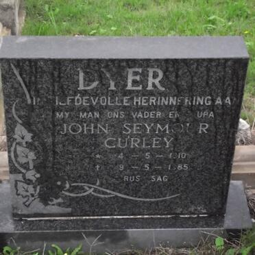 DYER John Seymour Curley 1910-1985