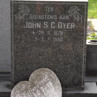 DYER John S.C. 1879-1948