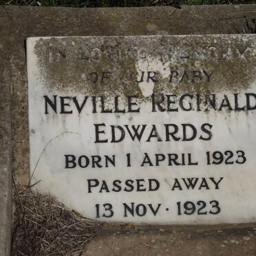 EDWARDS Neville Reginald 1923-1923