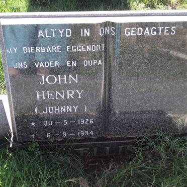 ELLIS John Henry 1926-1994