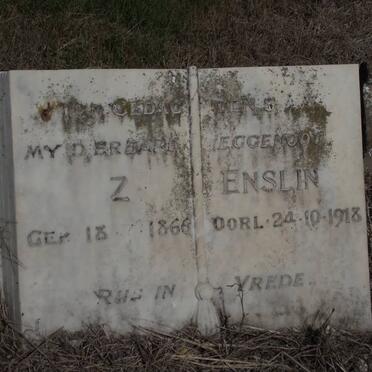 ENSLIN Z. 1866-1918