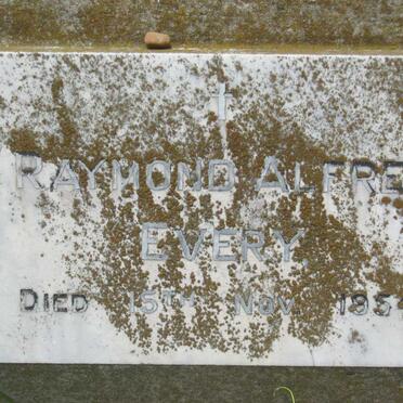 EVERY Raymond Alfred -1954