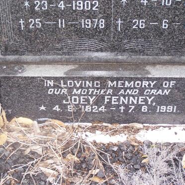 FENNEY Joey 1924-1991