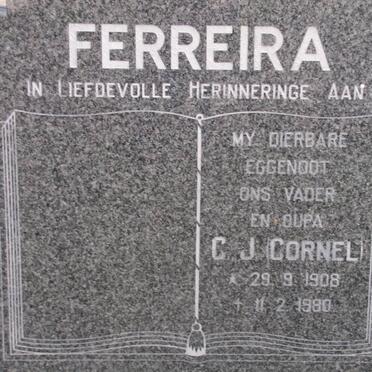 FERREIRA C.J. 1908-1990