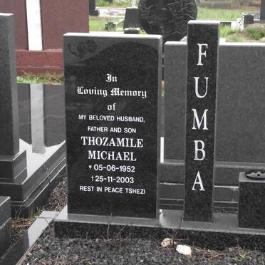 FUMBA Thozamile Michael 1952-2003