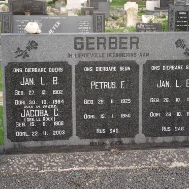 GERBER :: ROUX, le