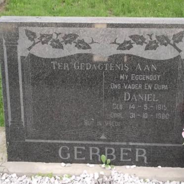 GERBER Daniel 1915-1980