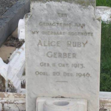 GERBER Alice Ruby 1913-1946