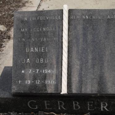 GERBER Daniel Jacobus 1945-1976