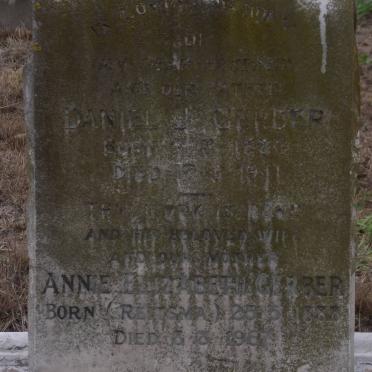 GERBER Daniel J. 1886-1911 &amp; Annie Elizabeth REITSMA 1888-1967