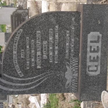 GEEL Johan Stefanus 1929-1957