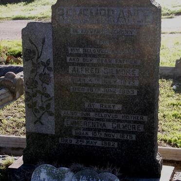 GILMORE Alfred 1873-1953 &amp; Emmerentia 1875-1962