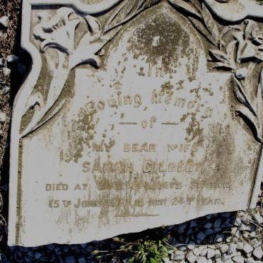 GILBERT Sarah -1921