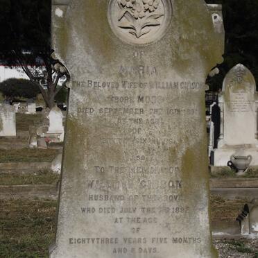 GIBSON William -1898 &amp; Maria MODEN -1891