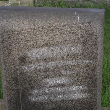 GOOSEN Dina 1890-1954