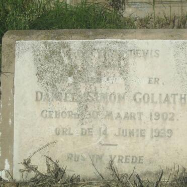 GOLIATH Daniel Simon 1902-1939
