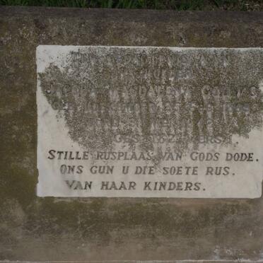 GOUWS Jacoba Magdalena nee KOEKEMOER 1869-1942