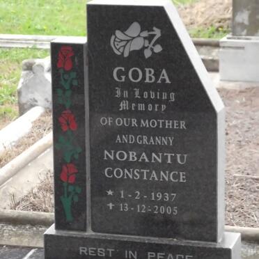 GOBA Nobantu Constance 1937-2005