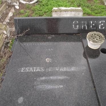 GREEFF Esaias 1909-1991 &amp; Corrie C. 1919-1992