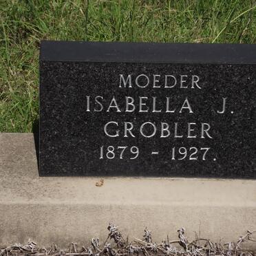 GROBLER Isabella J. 1879-1927