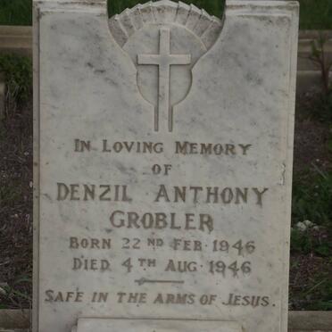 GROBLER Denzil Anthony 1946-1946