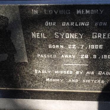 GREEFF Neil Sydney 1966-1969