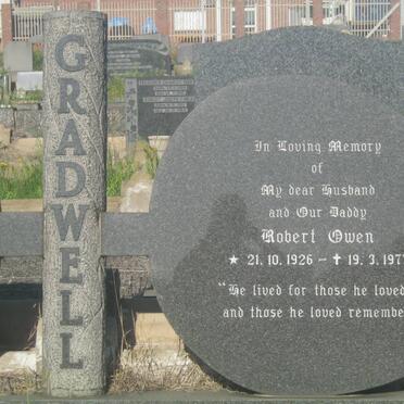 GRADWELL Robert Owen 1926-1977
