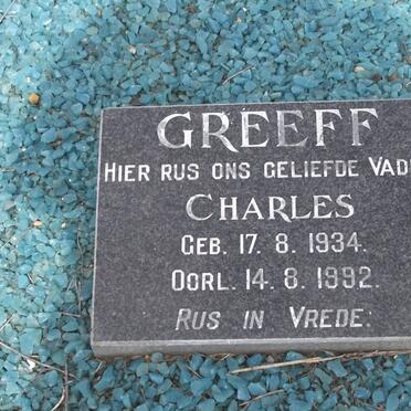 GREEFF Charles 1934-1992