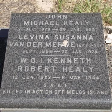 HEALY :: MERWE, van der 